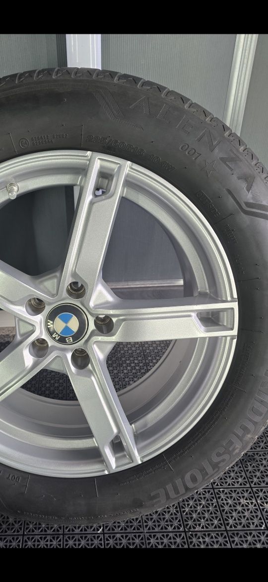 Felgi bmw,audi,mercedes,seat,skodaR18 7,5J 5x112 ET33+oponyBridgestone