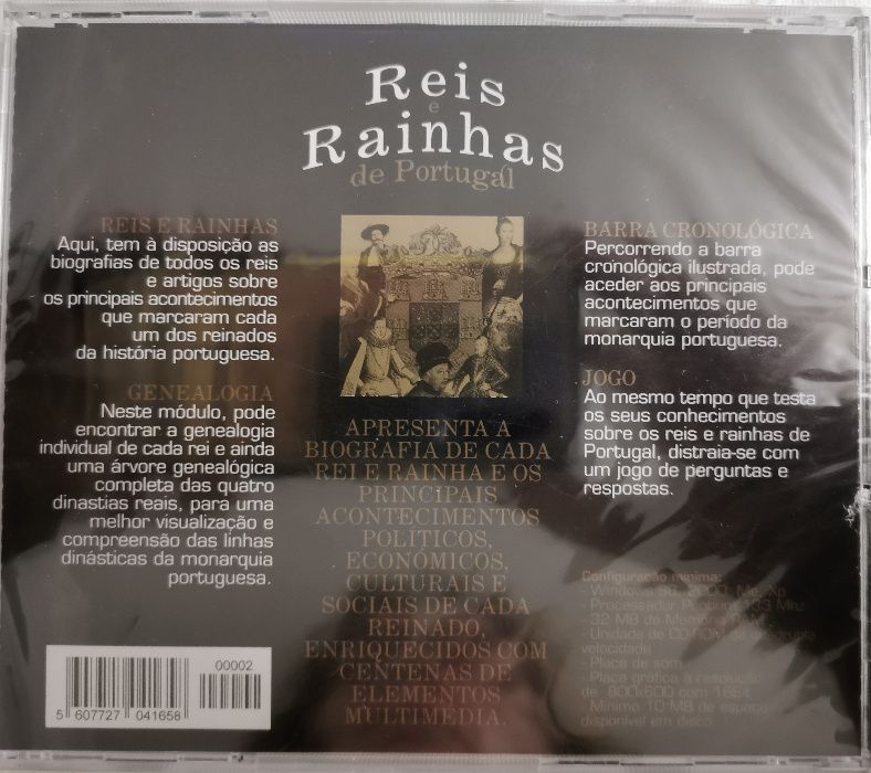 CD-ROM - Reis e Rainhas de Portugal