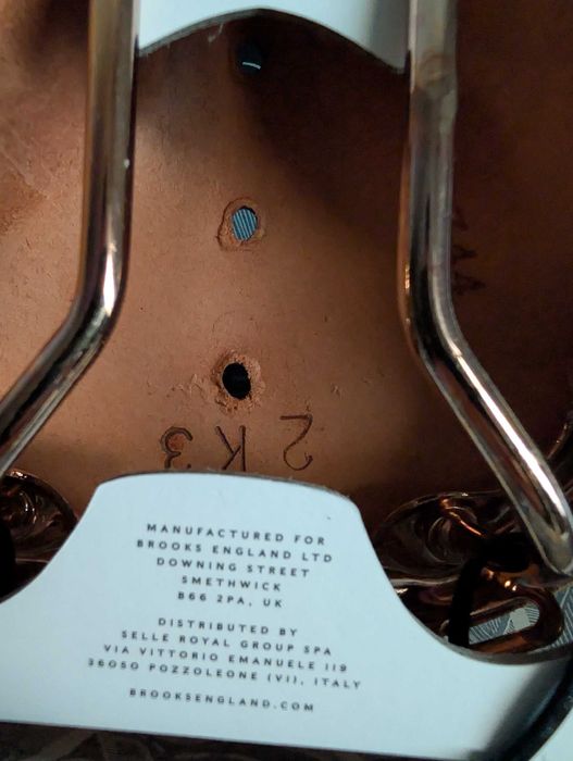 BROOKS B17 Special (wersja Short - 242 mm) - NOWE