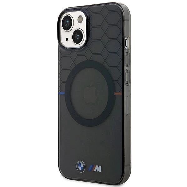 Etui Bmw Pattern MagSafe na iPhone 14 Plus - szare