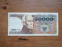 Banknoty PRL  50000 zł