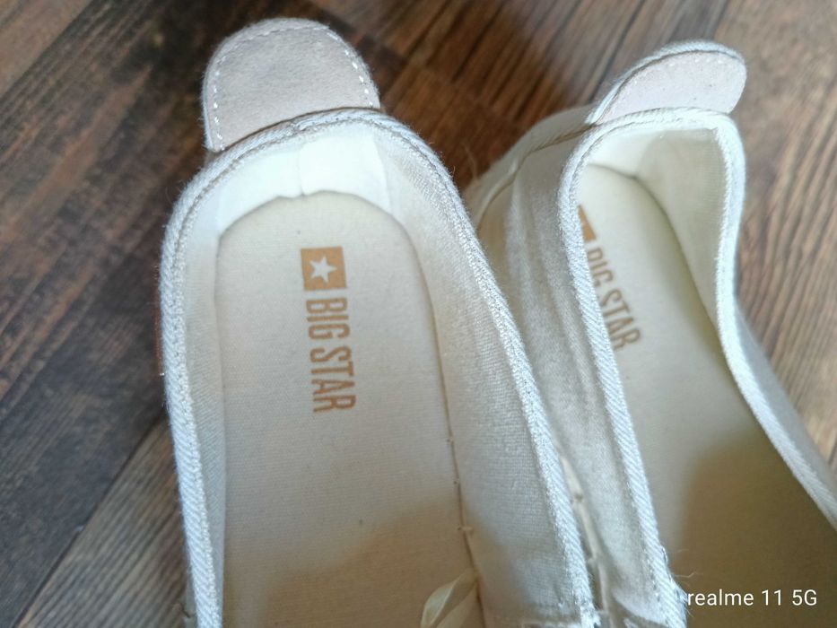 Espadryle damskie Big Star 38