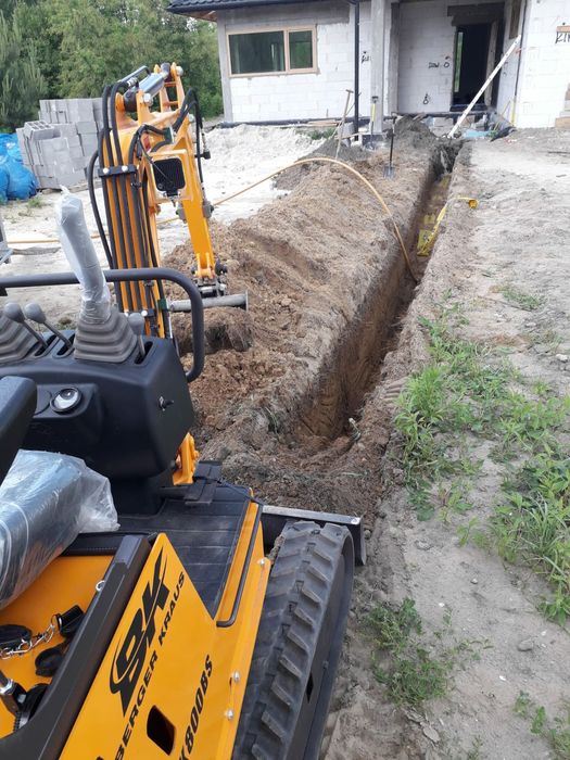Wynajem Koparki Wywrotki Sprzętu Zagęszczarki Koparka WYPOŻYCZALNIA