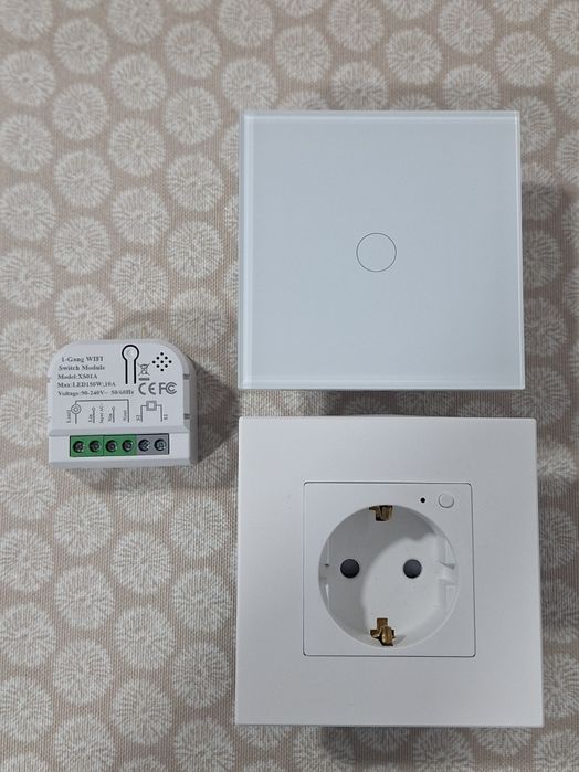 Tomada inteligente / interruptor inteligente / módulo para iluminação