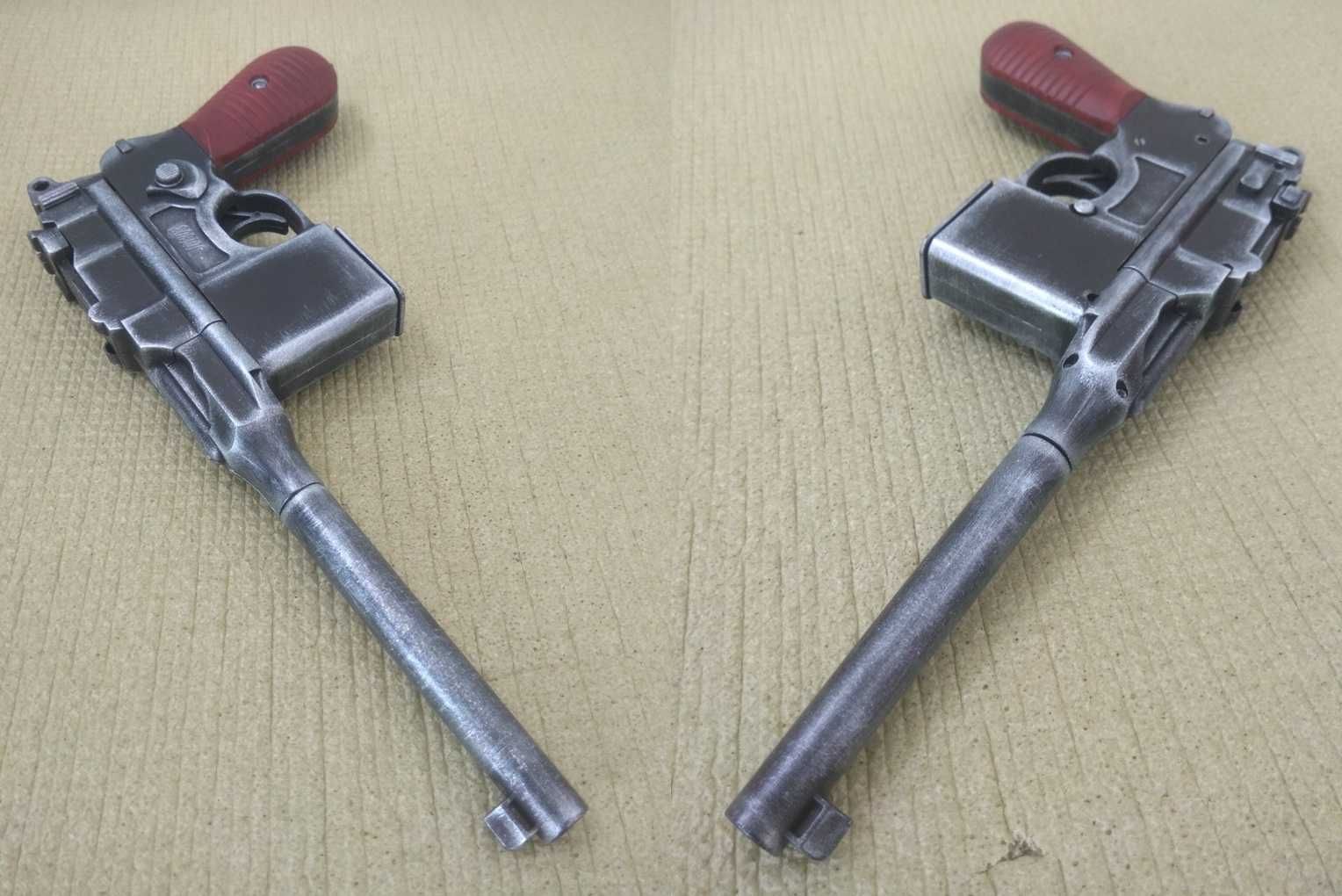 Детский Пистолет Mauser Пластмассовый - Игрушка НЕ РАБОЧАЯ.