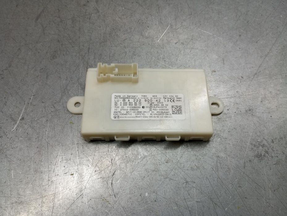 Centralina do fecho central MERCEDES-BENZ GLC Coupé (C253)