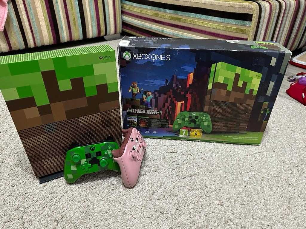 Xbox One S Minecraft Edição Limitada
