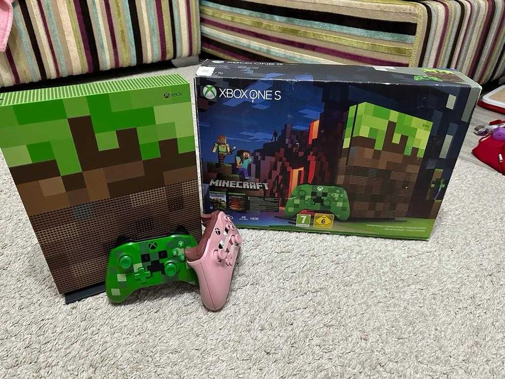 Xbox One S Minecraft Edição Limitada