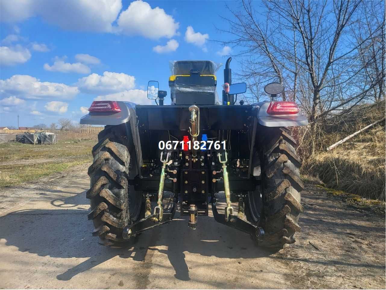 Мінітрактор Скаут ТY-254 Реверс 2-х дискове зчеплення доставка в двір