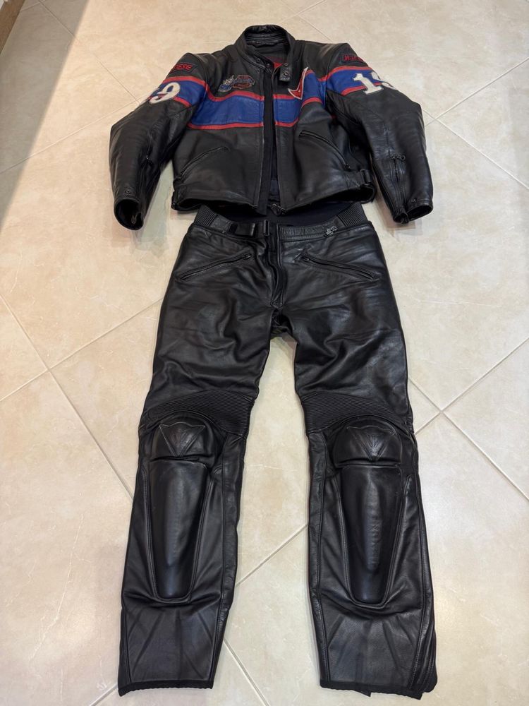 Kombinezon motocyklowy Dainese męski dwuczęściowy