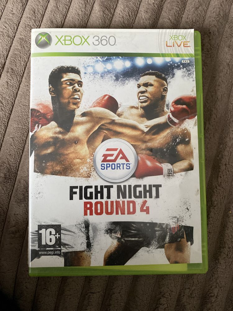 Gra xbox 360  fight night  round 4 boks