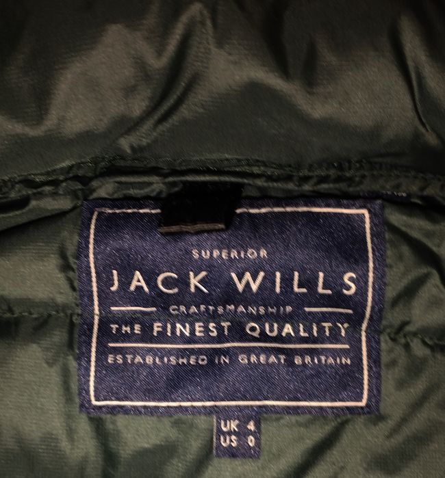 Jack Wills пуховик нова куртка підліткова фірмова р.UK 4/ EU 3