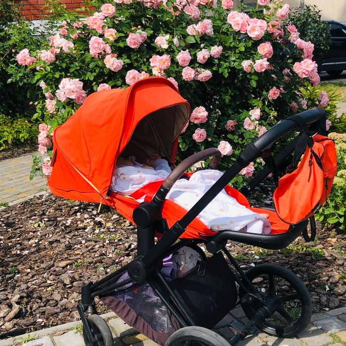 Cybex Priam 4.0 прогулянковий блок+ шассі cybex 3.0+ подарунки