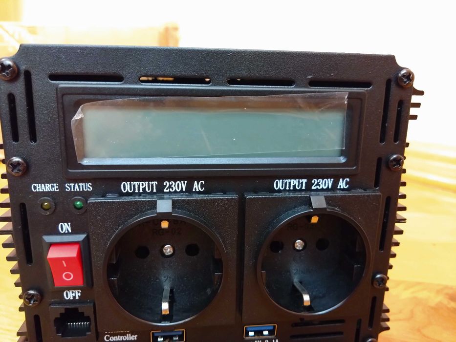 Німецький ДБЖ UPS інвертор Edecoa 12В 1500/3000 2500/5000|ИБП инвертор