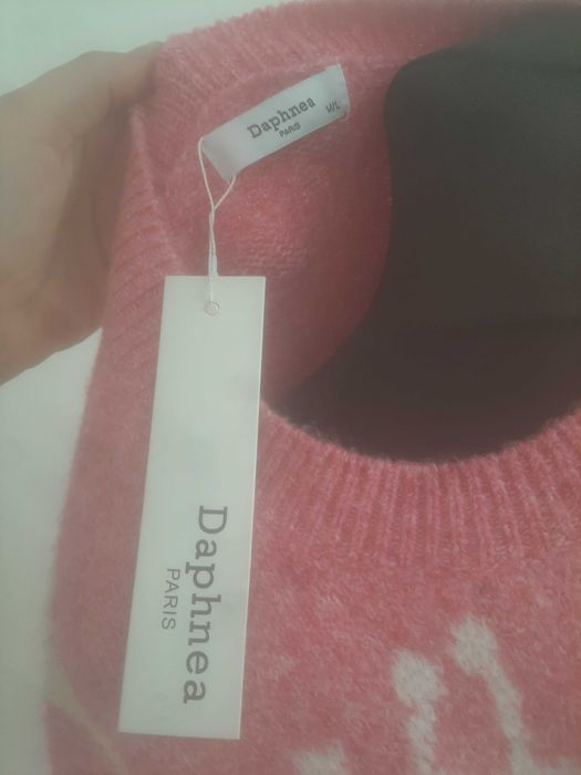 Nowy sweter damski kolorowy