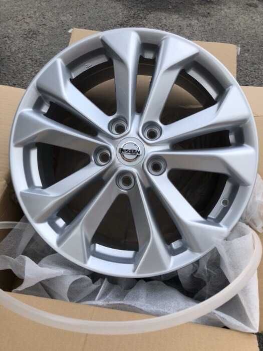 Литі диски R17 5x114.3 Nissan Rogue Leaf Qashqai Ниссан X-Trail Juke