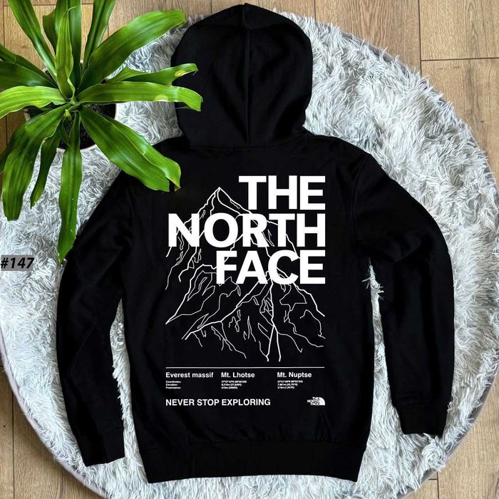 XS S M L XL — The North Face Худи Черное — MultiColor — ТНФ Кофта