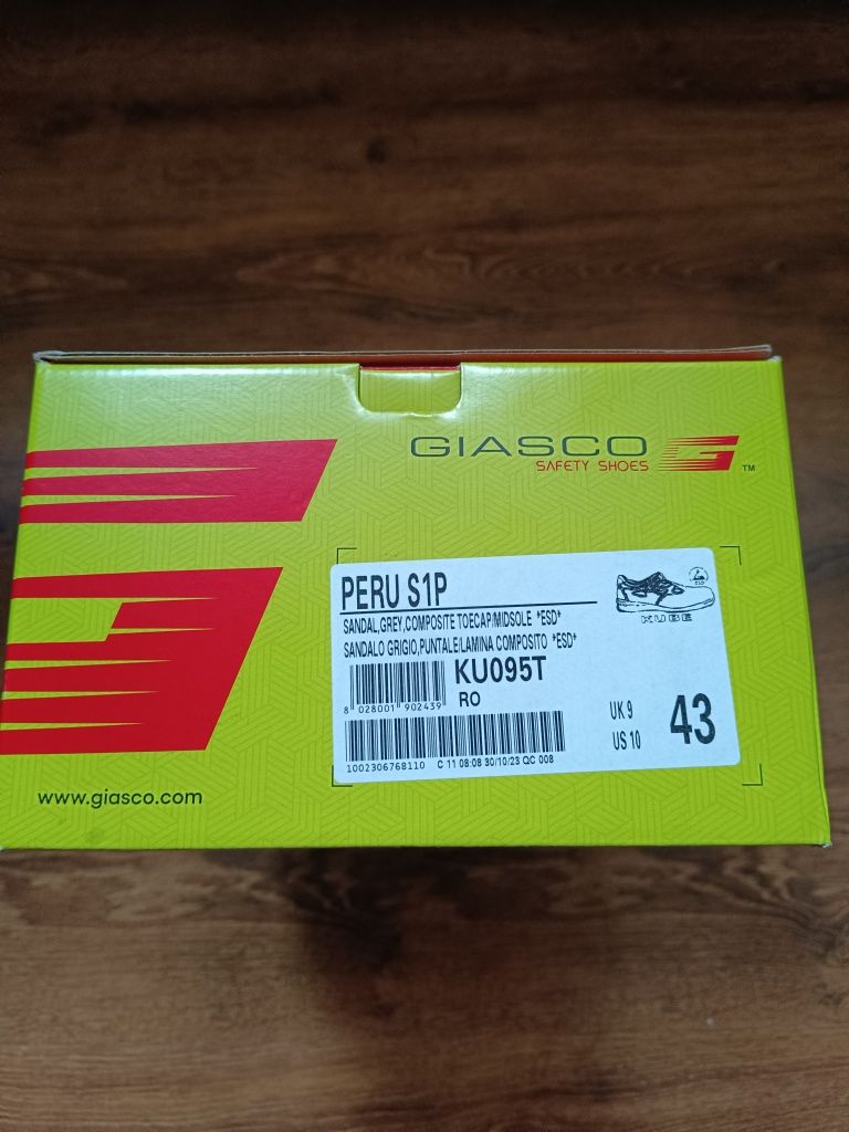 Buty robocze giasco włoskie wysokiej jakości