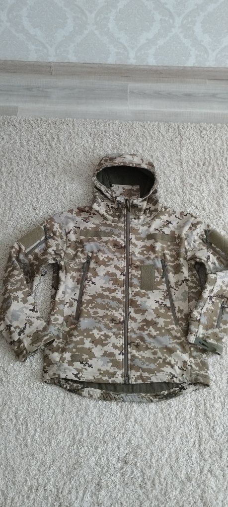 Куртка демісезонна Vik-Tailor SoftShell піксель L 48-50 розмір