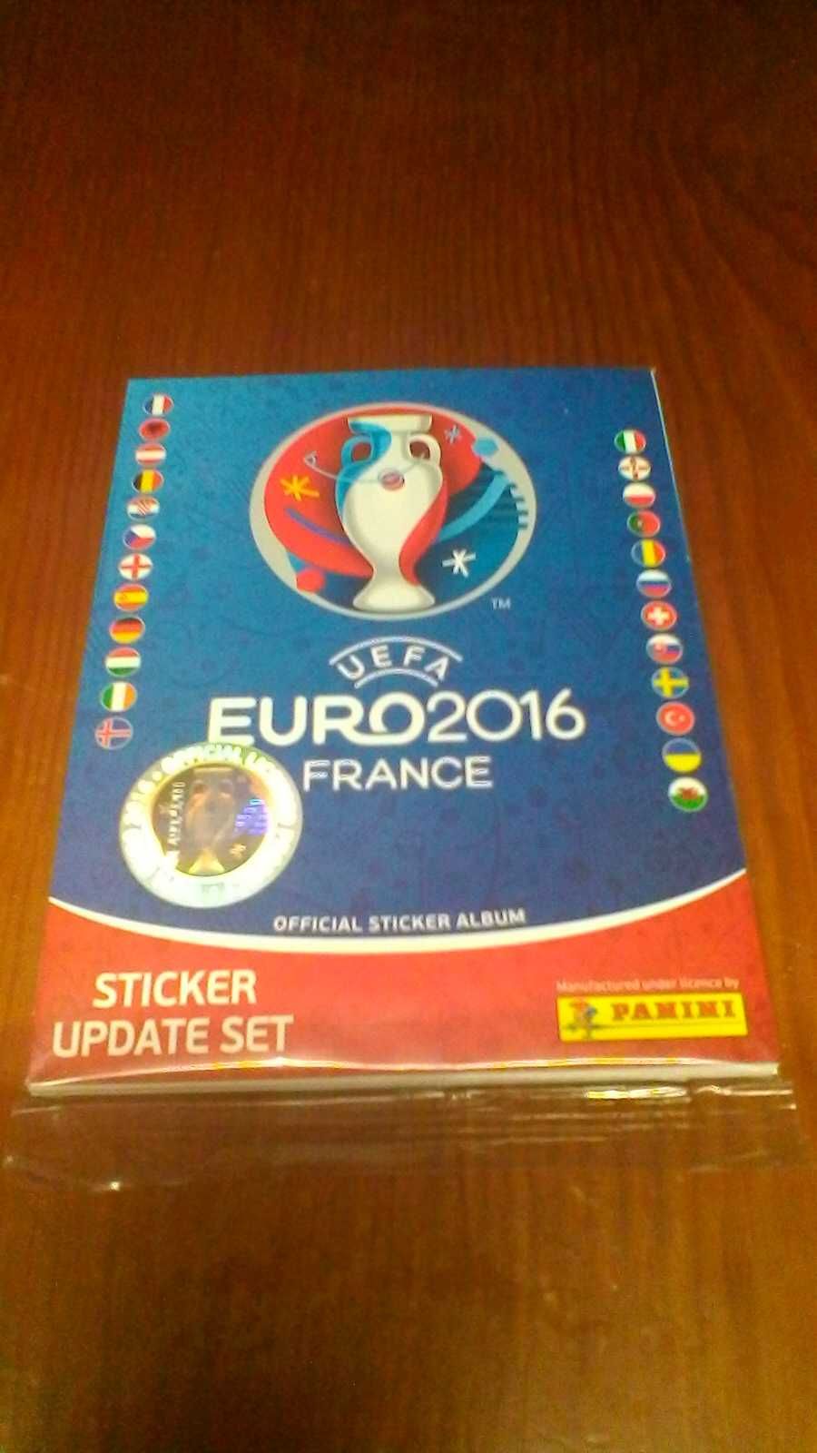 Caderneta Europeu França 2016 - Completa por Colar ( Novo) 680 cromos