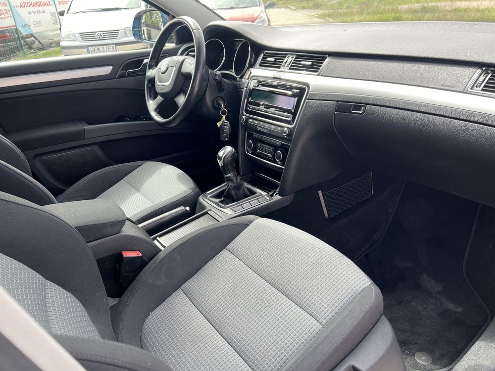 Skoda Super B 2012R 2,0TDI 170KM Klima Alusy BEZWYPADKOWY Zarej w PL