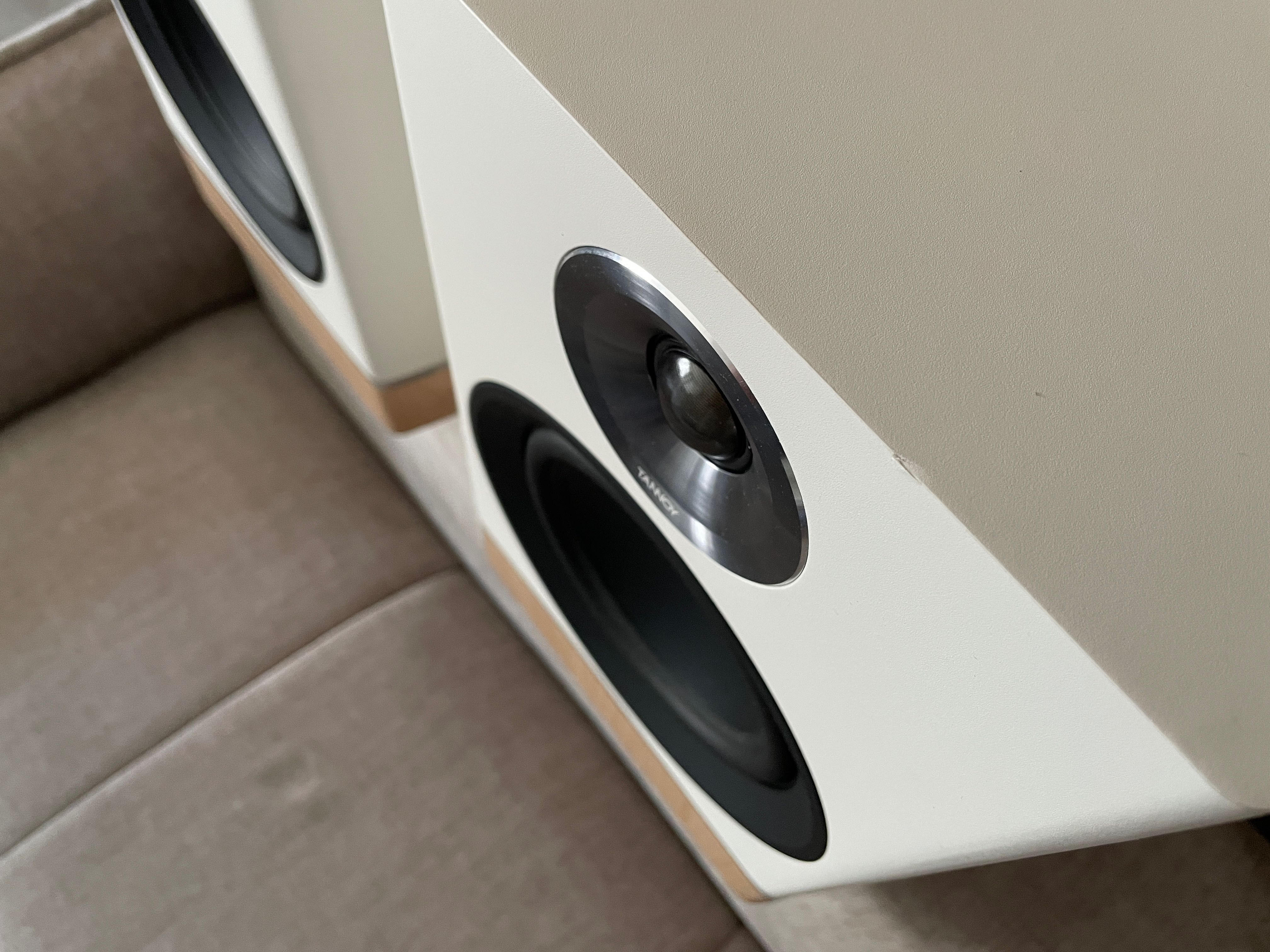 Tannoy Platinum B6 – świetne monitory w białym kolorze