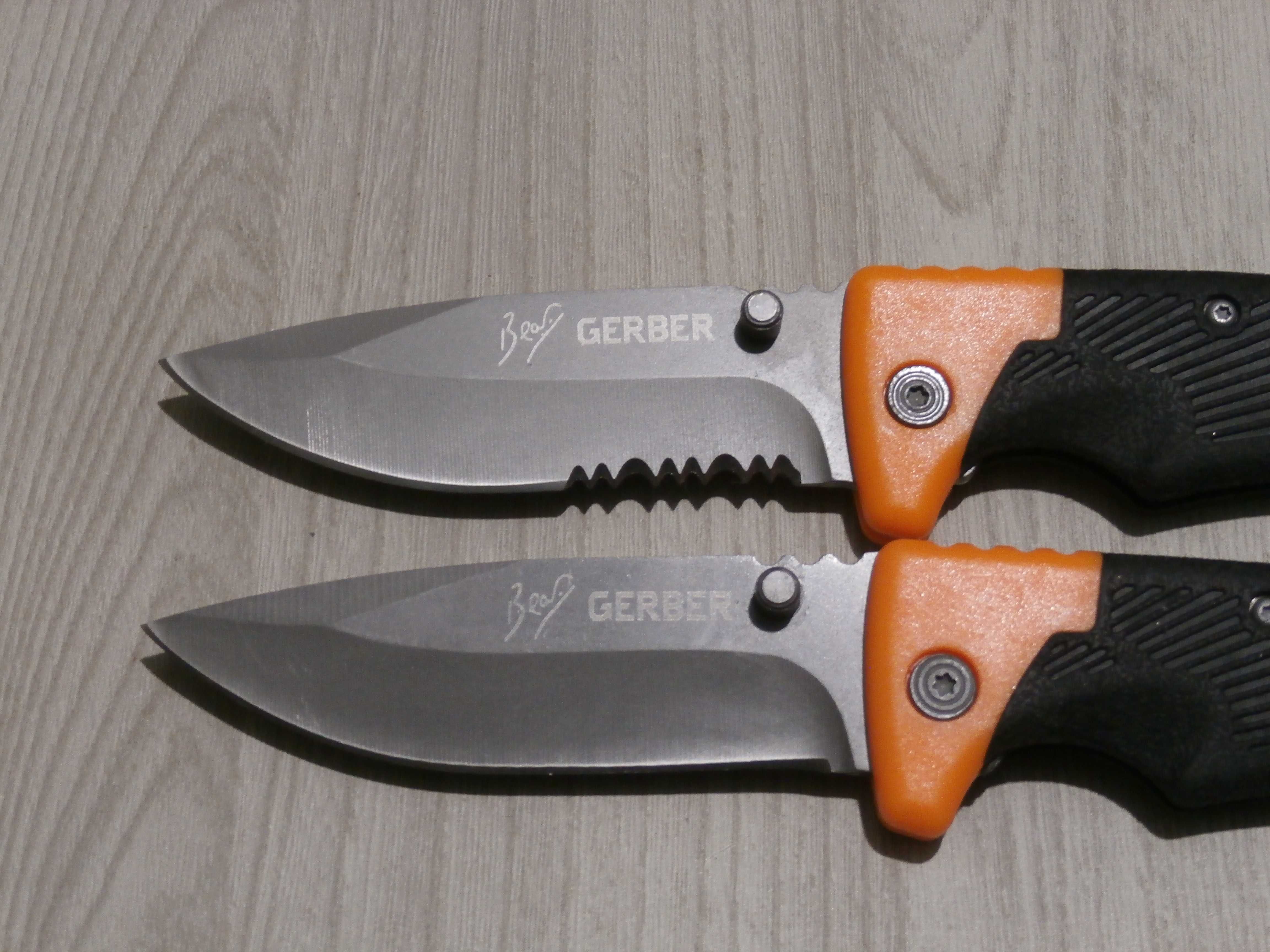 Туристичний складний ніж Gerber Bear Scout 18.5см Серейтор,кліпса