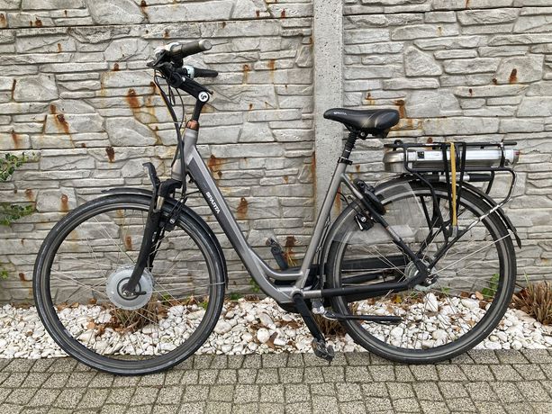 Holenderski rower elektryczny sparta f8e damka gazelle batavus