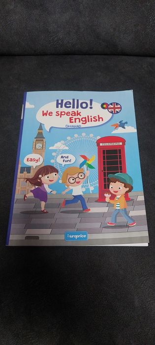 Livro Hello we speak english