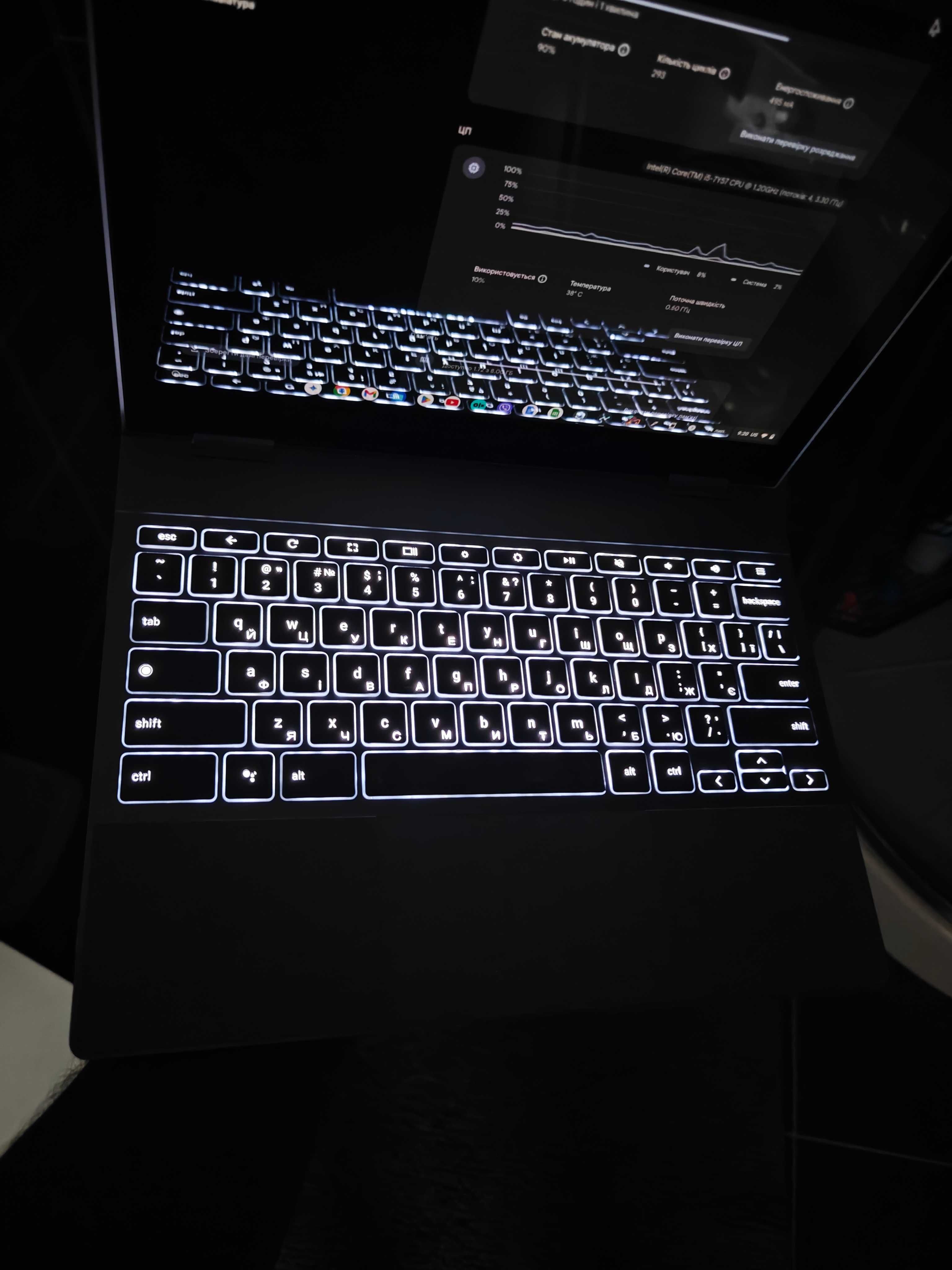 Ноутбук Google Pixelbook Intel i5 RAM 8/256GB  2K IPS  2 в 1 сенсор