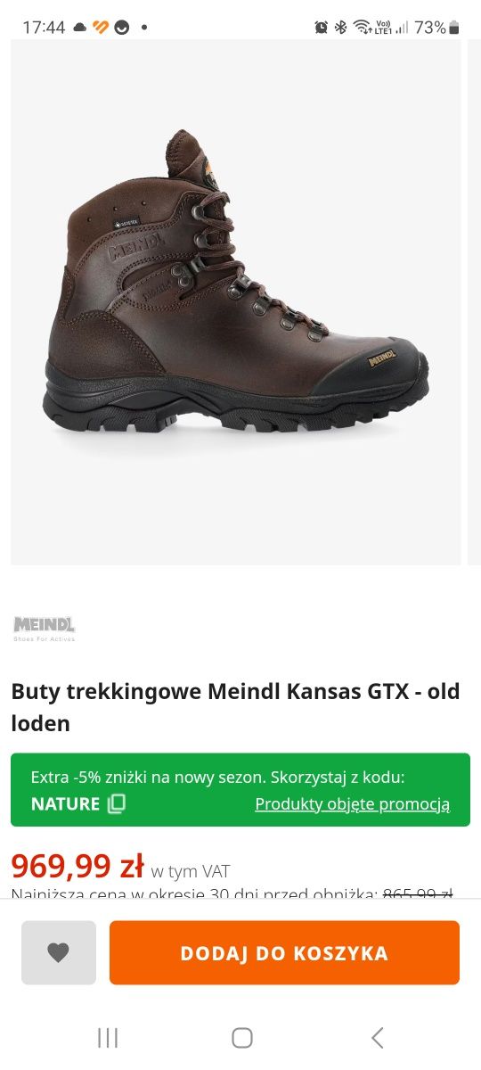 buty trekkingowe meindl kansas gtx