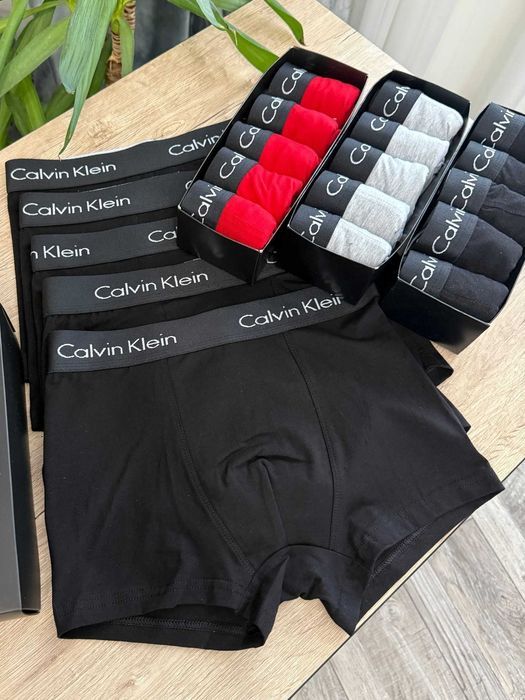 Якісні чоловічі труси Calvin Klein серії Modern Black. Мужские боксеры