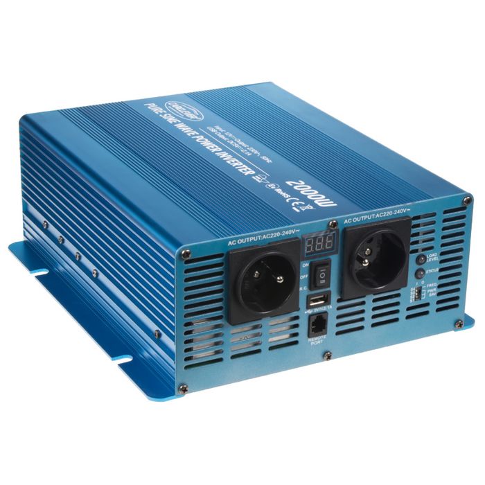 Інвертор 12/220 v 2000 W(2квт) чиста синусоїда, чехія