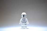 Minifigurka LEGO Star Wars - Boba Fett - White, Detailed Pattern