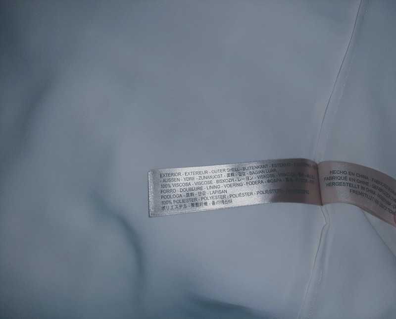 Saia 100% viscose Massimo Dutti