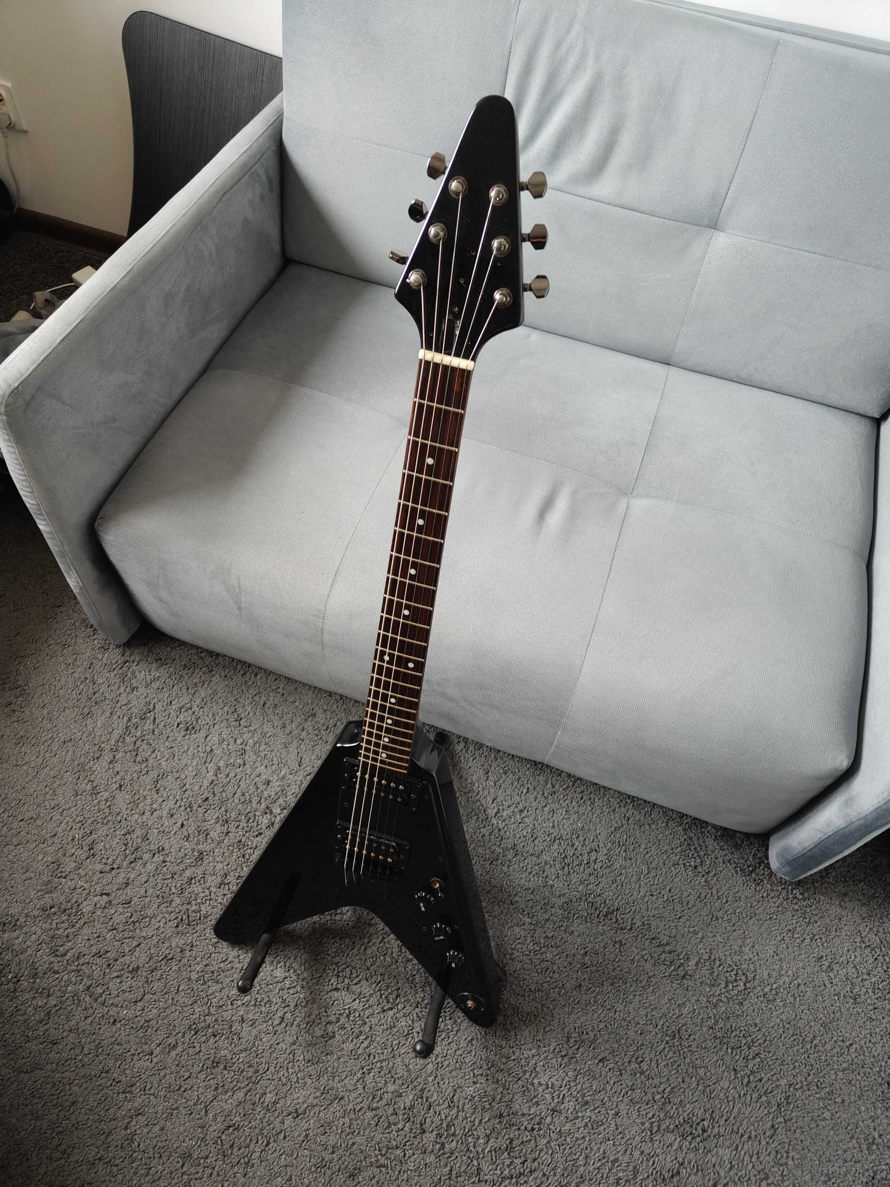 Vintage VV60 Flying V gitara elektryczna