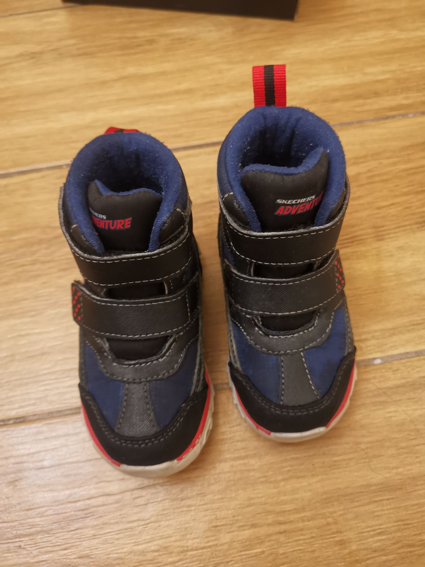 Skechers, botki, buty dziecięce 21, że światłem, 
Botki