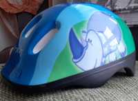 Kask Rhino dla dzieci S regulowany na rower/rolki/wrotki/deskorolkę