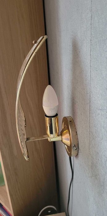 Lampa i kinkiet zestaw