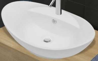 Lavatório de pousar em cerâmica