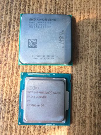 Процесори, intel pentium g3260, amd a4-6300, fm 2+, fm 2, процессоры