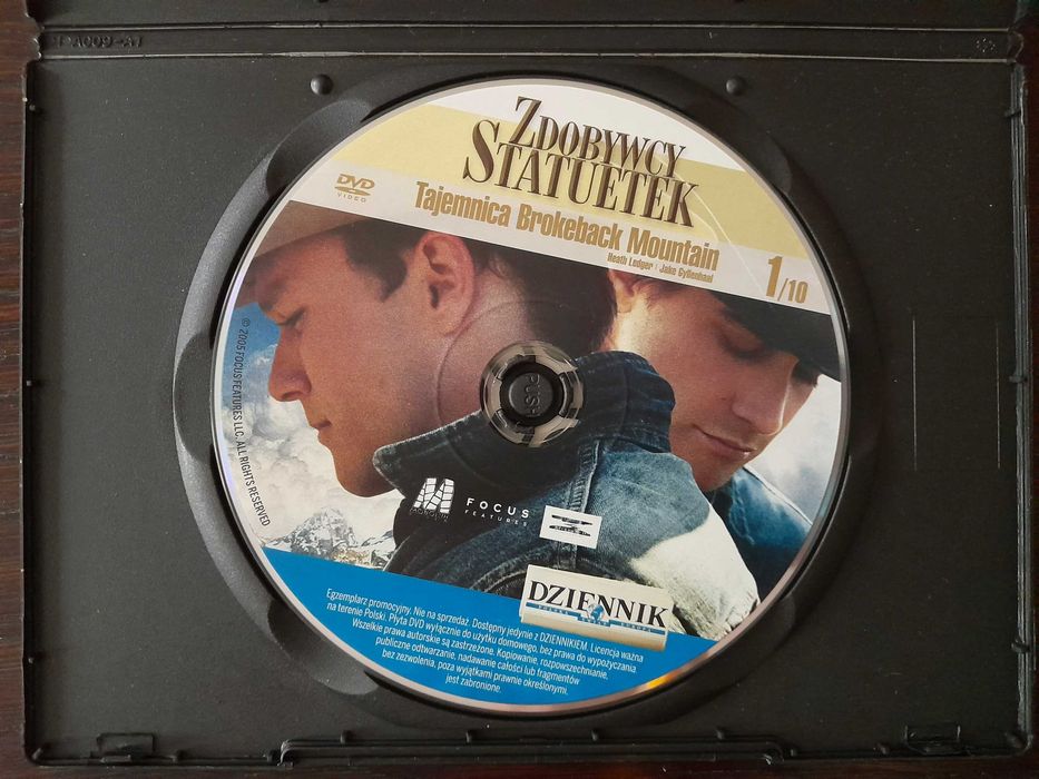 Tajemnica Brokeback Mountain - film DVD - Ang Lee