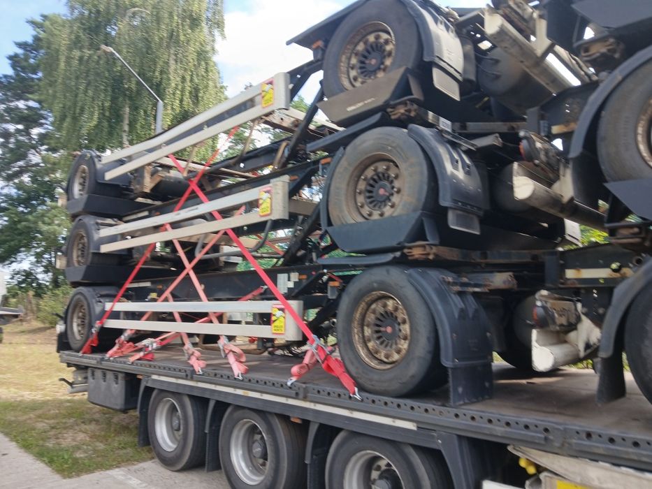 Przyczepy Bdf Ramy do zabudowy platforma wywrotka do bel słomy siana