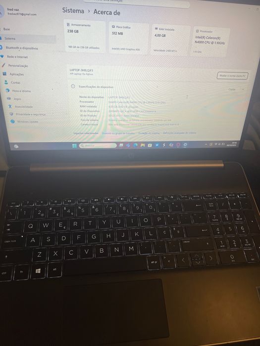 portatil hp usado
