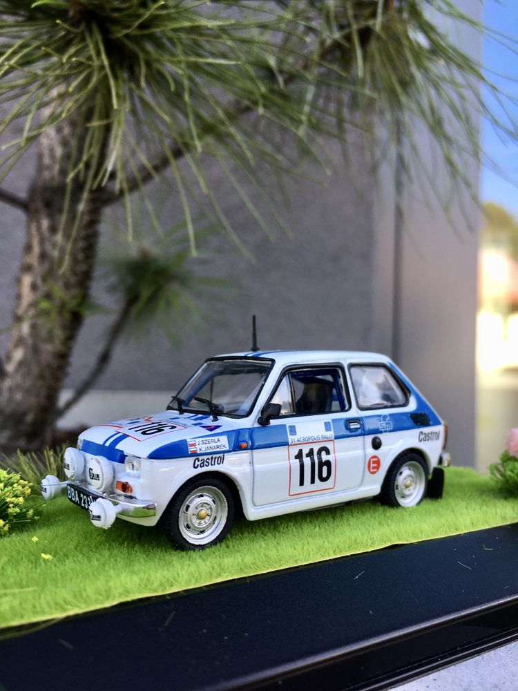 Czasopismo-FIAT 126P RAJD AKTOPOLU-model,autka,kolekcja,rally cars