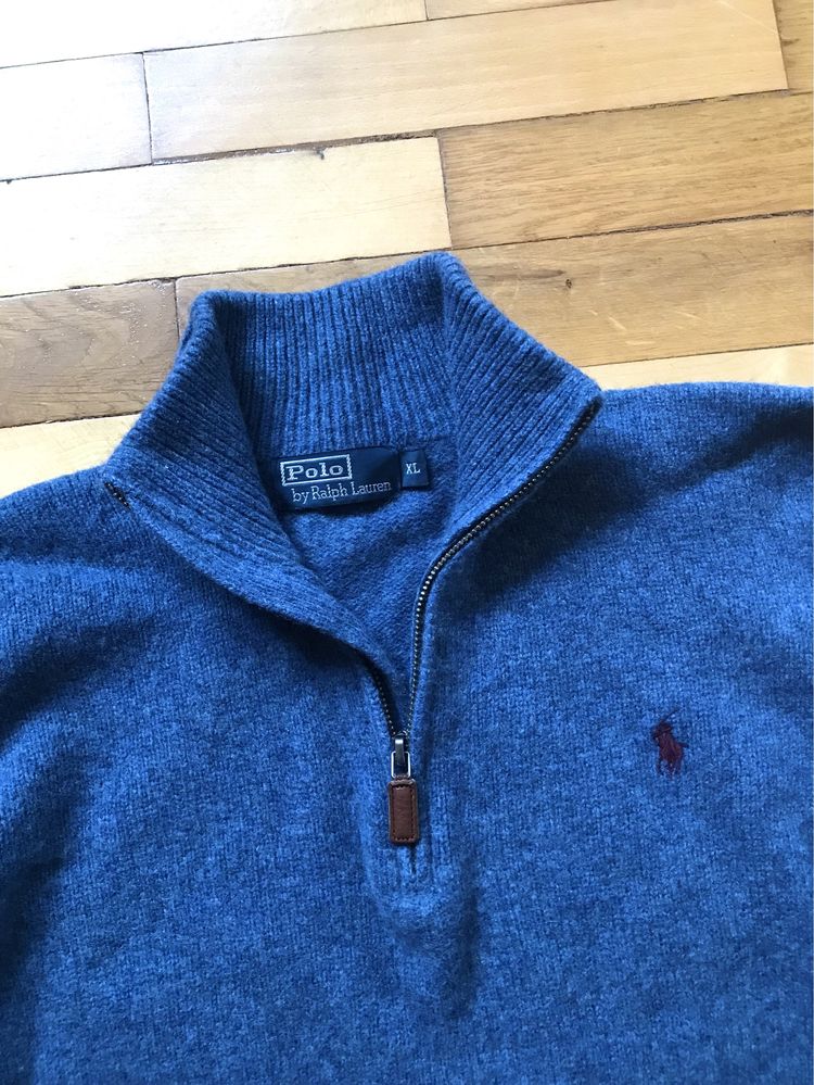Вовняний шерстяний светр Polo Ralph Lauren bear golf lambs wool