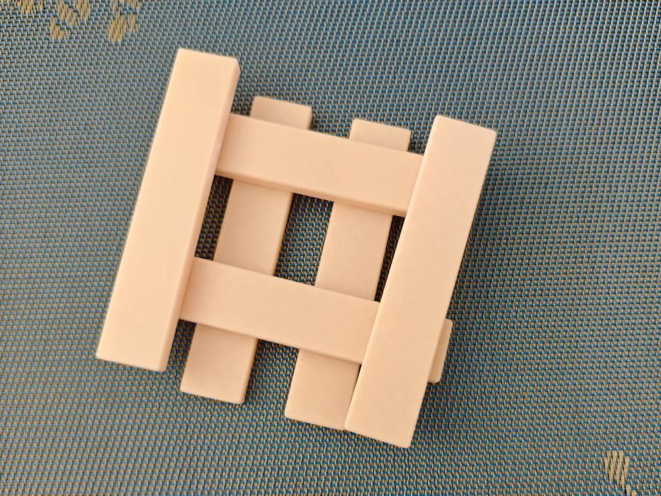 Blocos de Construção Archimedes Kapla - Madeira Natural