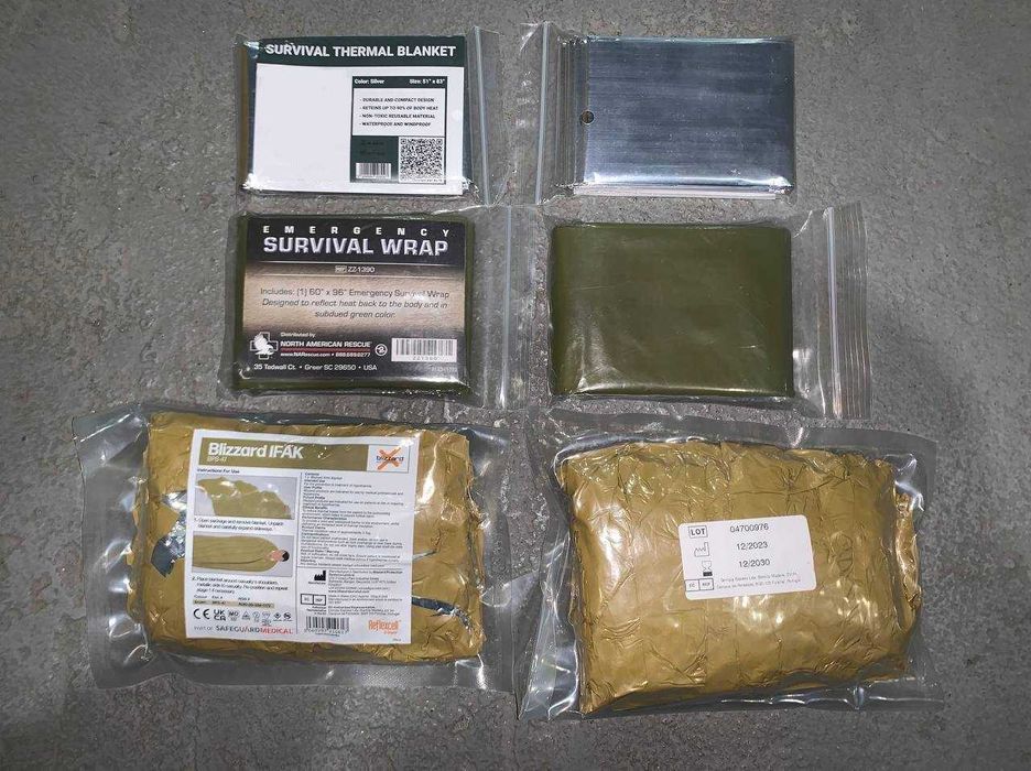 Термоковдкри в аптечку NAR, BLIZZARD