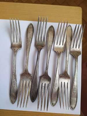 Stare sztućce 17 sztuk