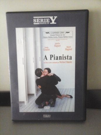 Dvd A PIANISTA de Michael Haneke c/ Isabelle Huppert Filme ENTREGA JÁ